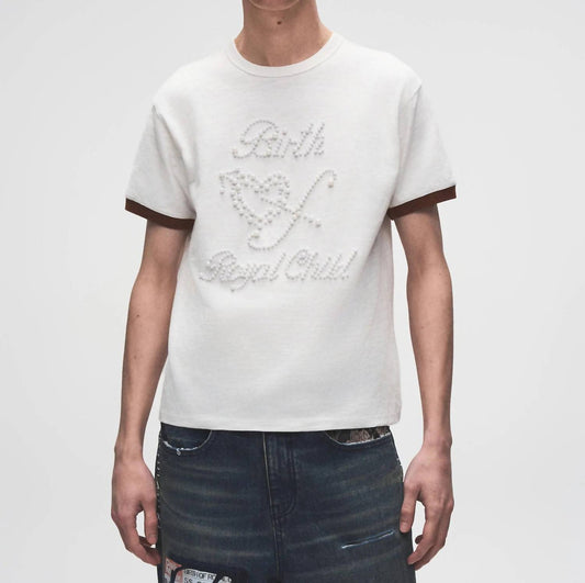 Birth Of Royal Child - Pearl Patchwork Logo T-shirt