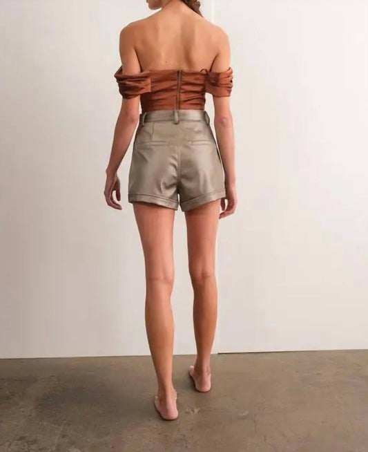 Papermoon - Bianca Corset Off-shoulder Top