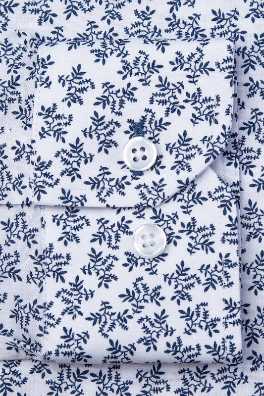 Alynn - Brooks Floral Untuckable Classic Fit Dress Shirt