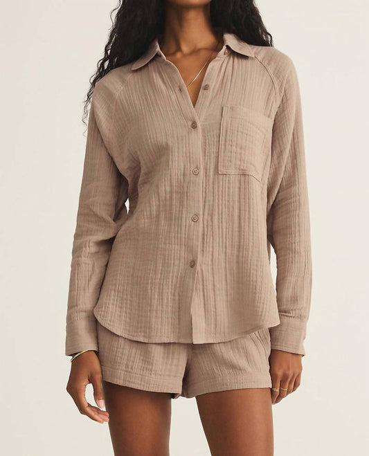 Z Supply - Phia Airy Long Sleeve Top