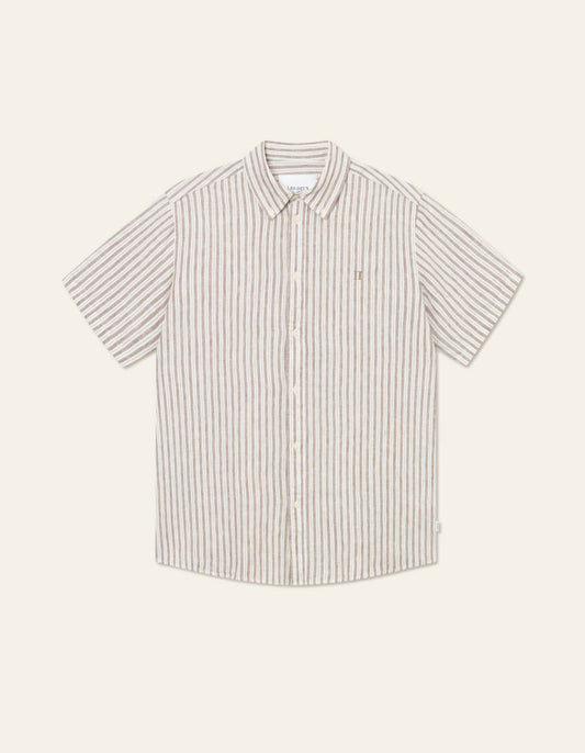 Les Deux - Men's Kris Linen Short Sleeve Shirt