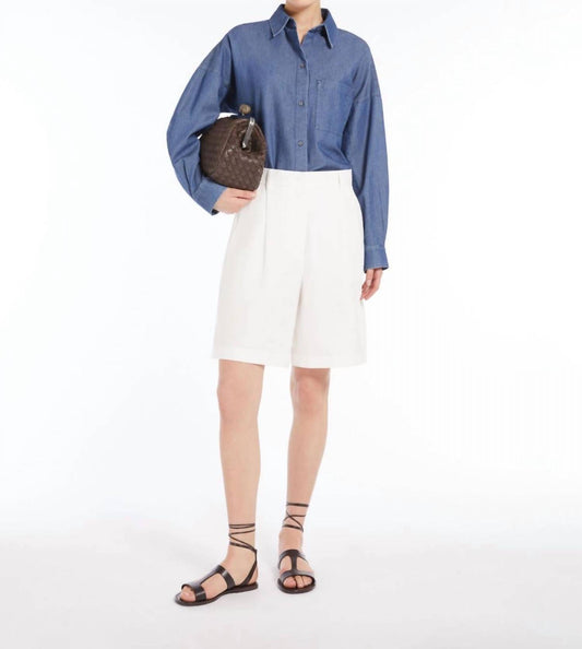 Weekend Max Mara - Nettare Cotton Denim Shirt