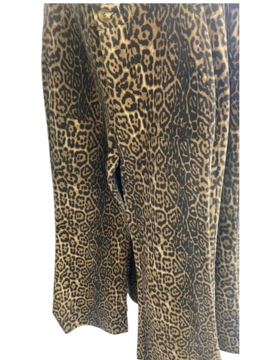 Gigio - Women's Cheeta Janes Pants