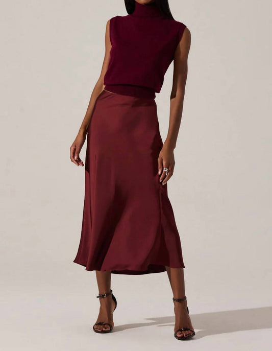 Astr - Windey Midi Skirt