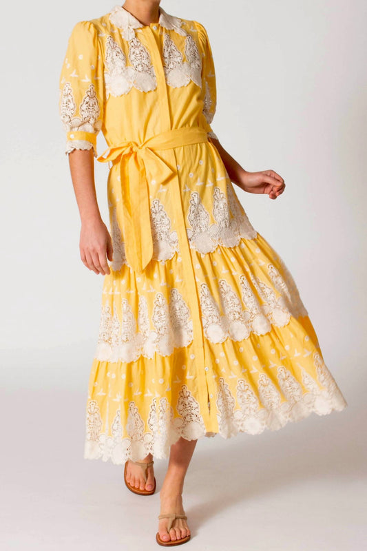 Miguelina - Ophelia Hummingbird Shirt Dress