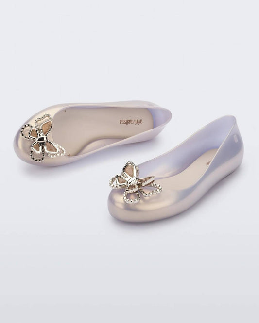 Mini Melissa - Girls' Sweet Love Butterly Flats