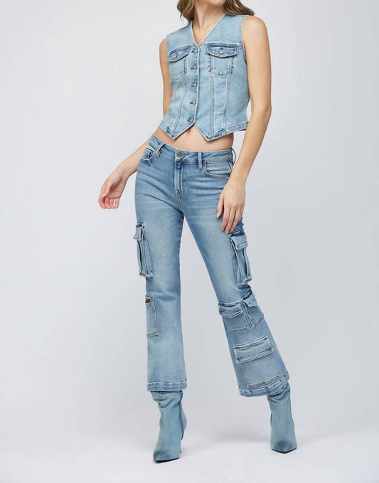 Hidden - Rebel Fitted Denim Vest