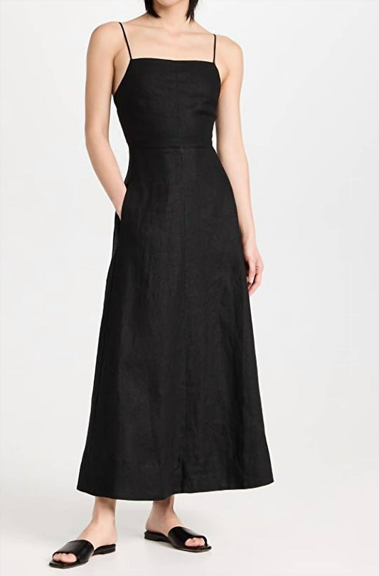 Enza Costa - Laced Open Back Linen Dress