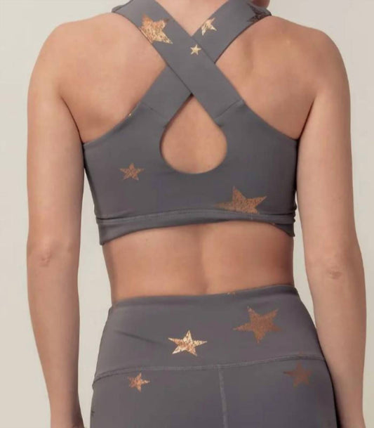Mono B - Starry Night Foil Sports Bra
