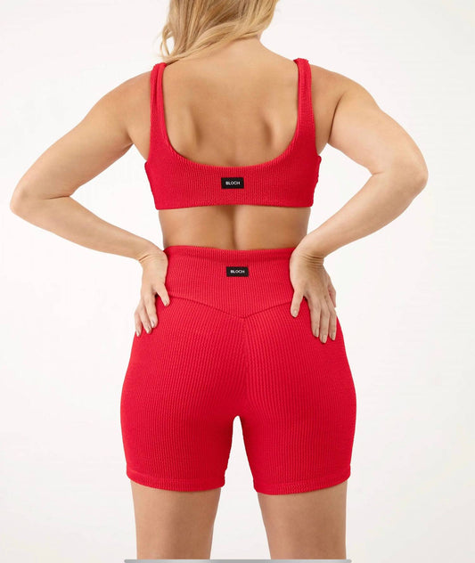 Bloch - Women's High Waisted 5” Biker Shorts