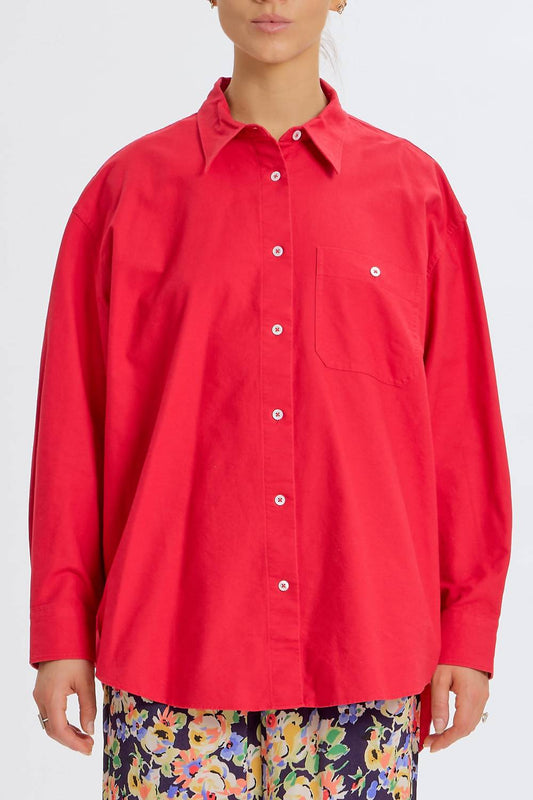 Something Navy - Classic Button Up Shirt