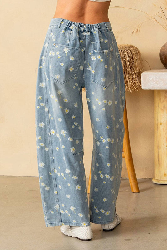 Sew In Love - Daisy Denim Wide Leg Pants