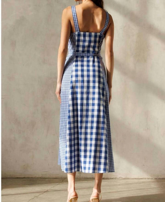 Storia - Gingham Girl Midi Dress