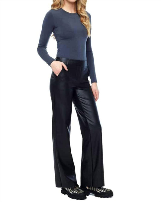 I Love Tyler Madison - Yaelle Vegan Soft Leather Ankle Pant