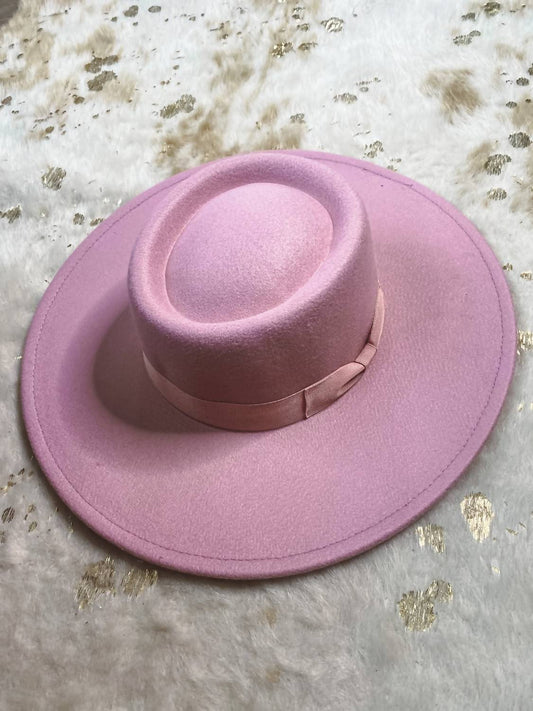 Little Secret Of Mine - Women's Fedora Hat With Wide Brim