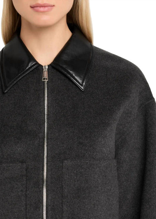 Nanushka - Phebe Zip-up Cropped Jacket