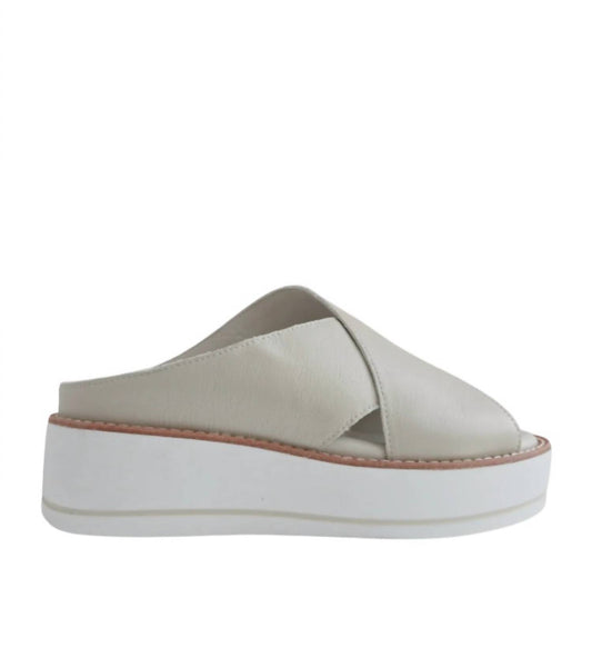 Silent D - Women's Orelia Criss Cross Platform Sandal