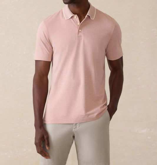 Faherty - Short Sleeve Movement Pique Polo