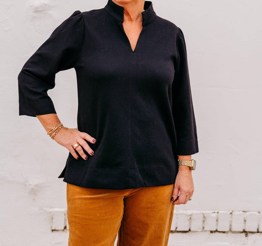 Jodifl - 3/4 V-neck Sweater