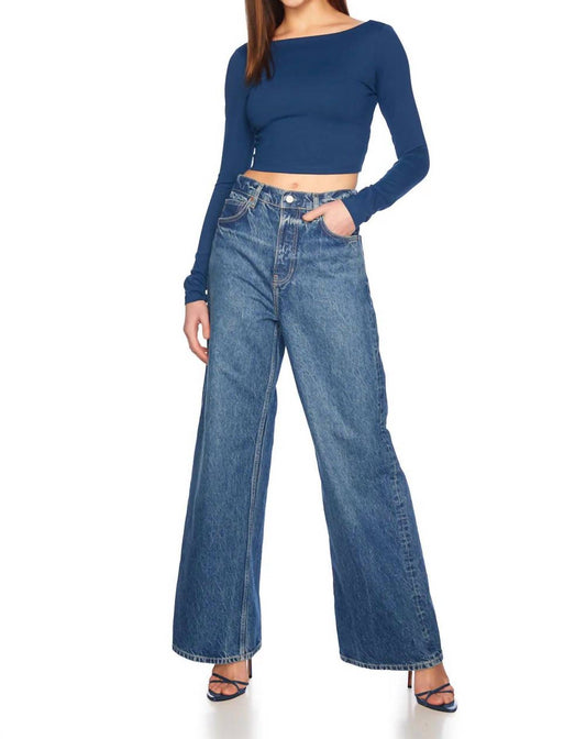 Susana Monaco - Scoop Back Crop Top