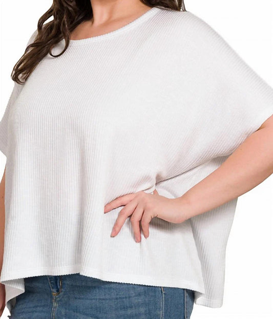 Zenana - Olivia Ribbed Top