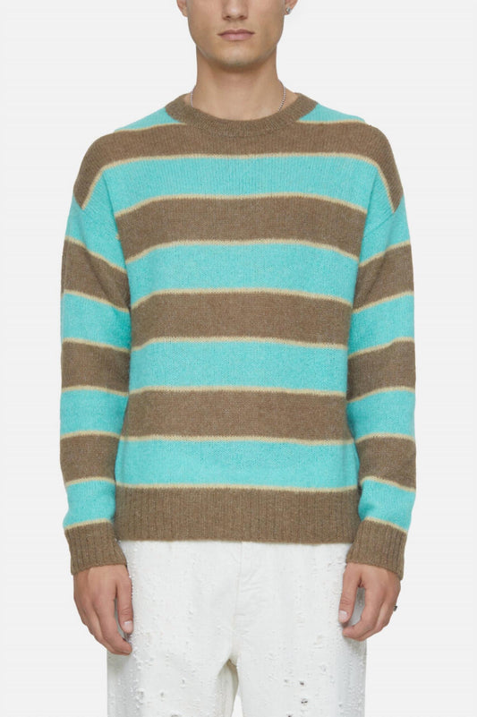 Crew Neck Striped Jumper
