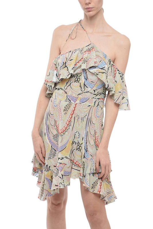 Etro - One Shoulder Silk Dress