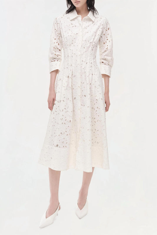 Simkhai - Jazz Embroidered Midi Dress