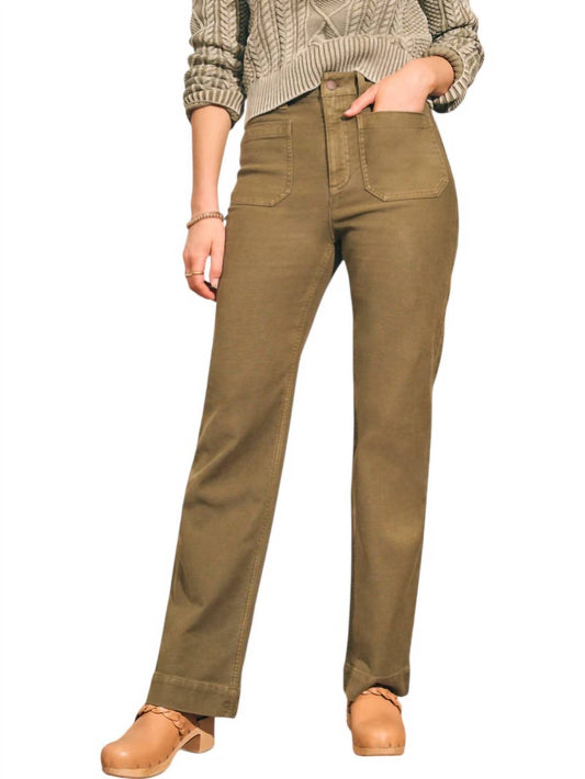 Faherty - Stretch Terry Patch Pocket Pants