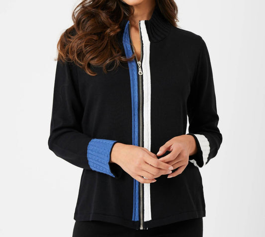 French Kyss - Braided Zip Jacket