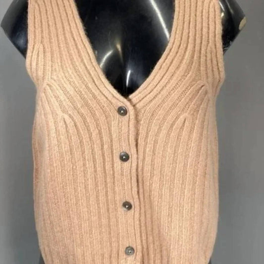 Favorite Daughter - Women's Wool Cashmere Knit Vest