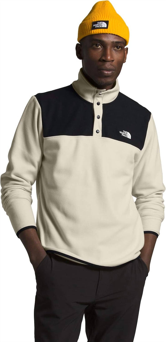 The North Face - Men's TKA Glacier Snap Neck Pullover Top