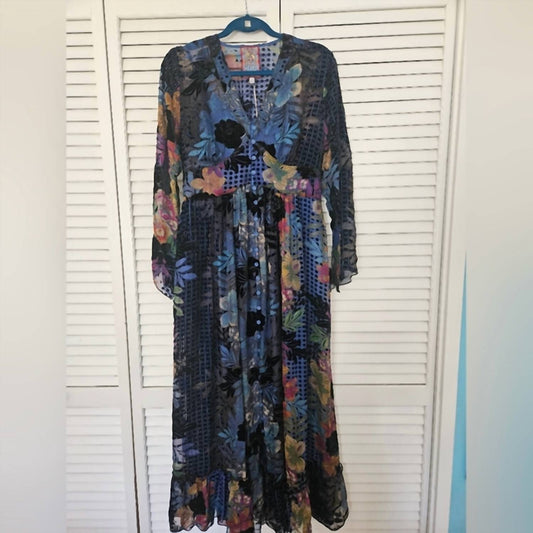 Johnny Was - Women's Burnout Maxi Velvet Dress