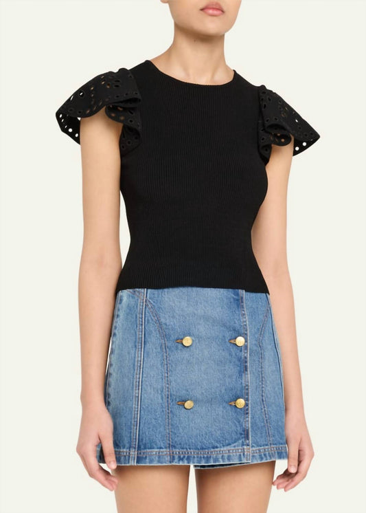 Ulla Johnson - Edith Ruffle Knit Top