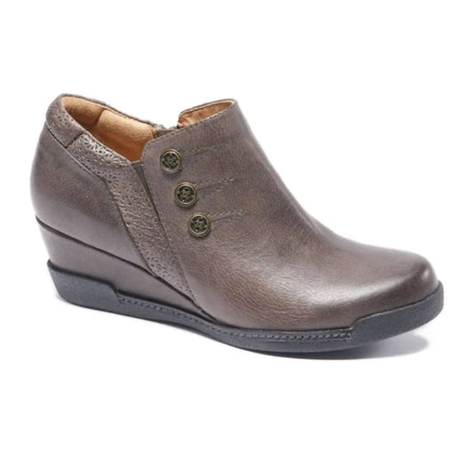 Halsa Footwear - Women's Devina Wedge Ankle Boot