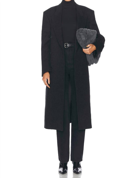 Nili Lotan - Edmont Double Breasted Long Coat