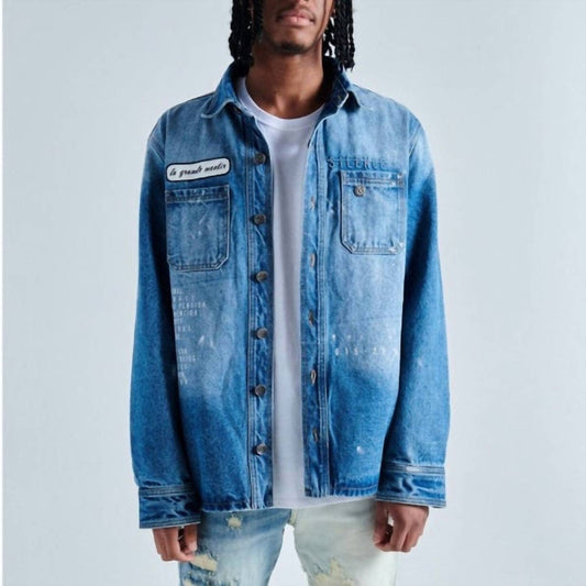 Gala - MEN'S MENTIROSA BUTTON UP DENIM JACKET