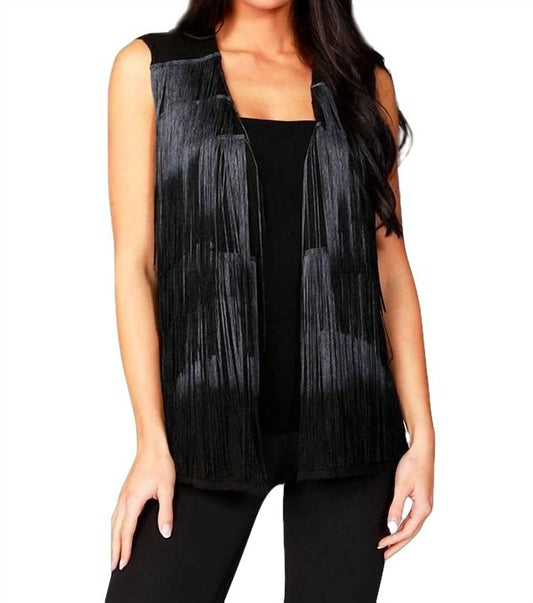 Angel - Layered Fringe Vest