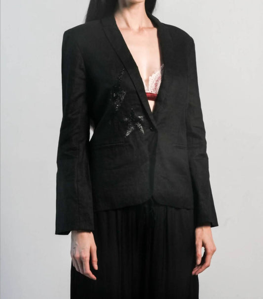 Angel Wings By Lucy - Paris Linen Jacket Blazer