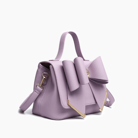Like Dreams - Women's Jasmine Bow Vegan Crossbody Bag