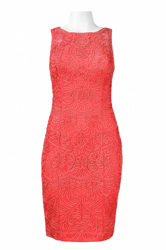 Sue Wong - Soutache Embroidered Dress