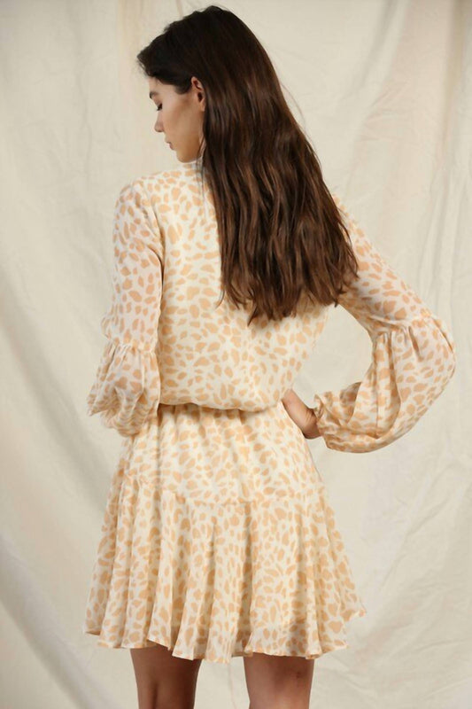 By Together - Long Puff Sleeves Dress