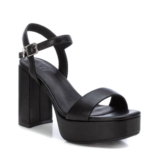 Xti - WOMEN'S HEELED PLATFORM SANDALS