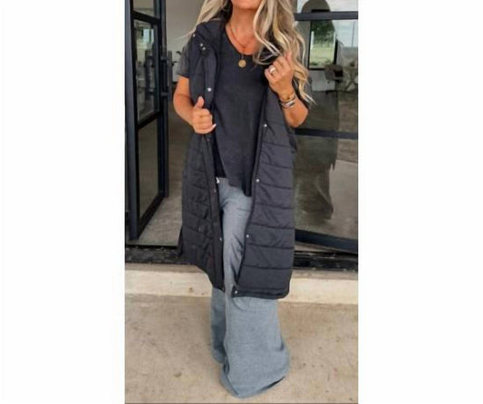 Blakely - Kendall Long Puffer Vest