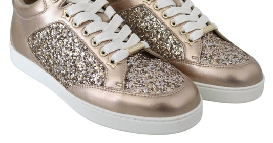 Jimmy Choo - Women's Leather Miami Sneakers