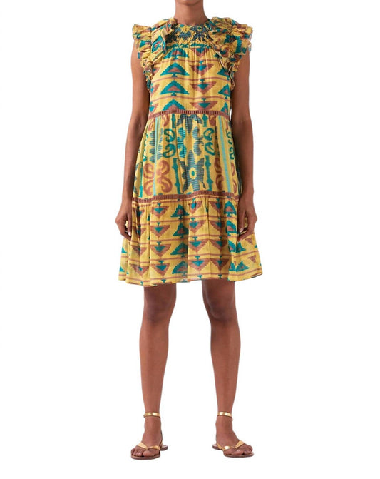 Ash & Eden - OLGA MINI TIERED DRESS