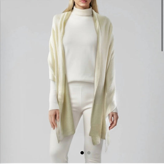 Portolano - Women's Cashmere Ribbed Wrap