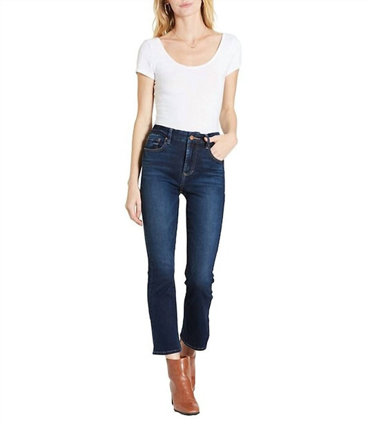 Dear John Denim - Jeanne High Rise Cropped Flare Jeans