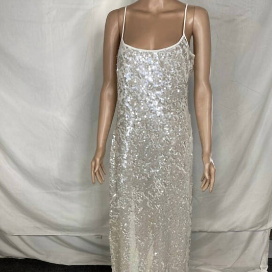 Rumored - Women's Vintage Sequin Slip Maxi Dress