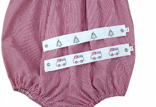 Lullaby Set - Girl's Noah Ribbon Bubble Romper